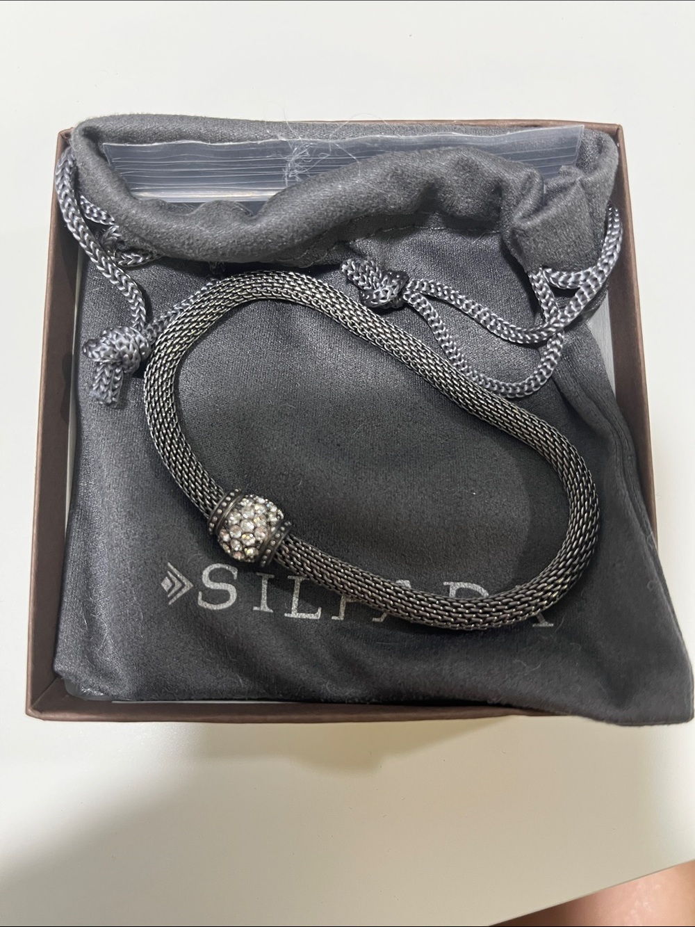 Silpada Mesh Together Stretch Bracelet | B3176